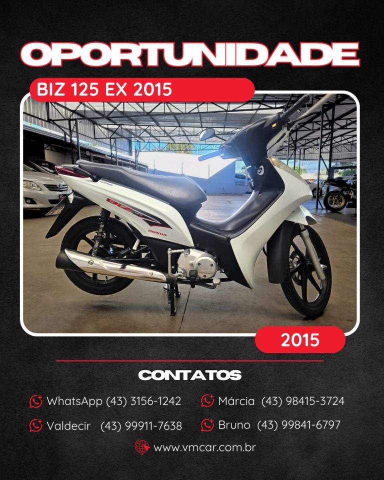 Biz 125 EX 2015